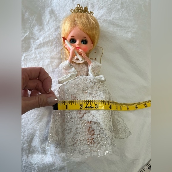 Vintage Christmas Angel Tree Topper~ Original Box~ Marshall Fields - Picture 11 of 12